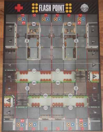 Flash Point Fire Rescue Honor and Duty Expansion Board Game Monopolis Flash Point Honor and Duty Expansion Tabletop, Board and Card Game