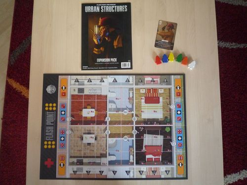 Flash Point Fire Rescue Urban Structures Expansion Monopolis Flash Point Urban Structure Expansion Tabletop, Board and Card Game