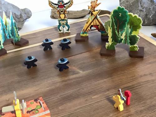 Monopolis Flick em up Red Rock Tomahawk Expansion Tabletop, Board and Card Game