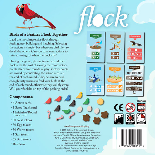 Monopolis Flock Base Tabletop, Board and Card Game