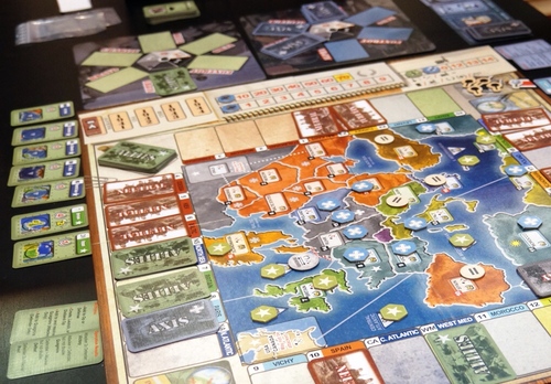 Monopolis The Fog of War Board Game Base Tabletop, Board and Card Game