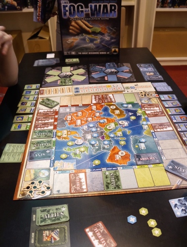 Monopolis The Fog of War Board Game Base Tabletop, Board and Card Game