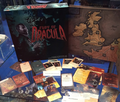 Fury of Dracula board game Monopolis Fury of Dracula Base Tabletop, Board and Card Game