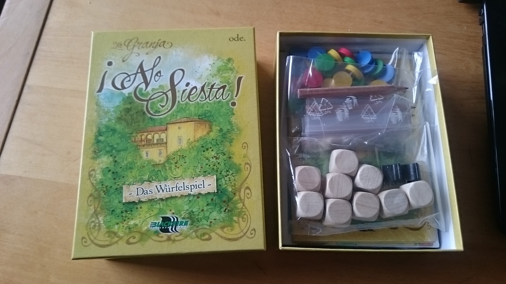 La Granja: No Siesta Dice Monopolis La Granja: No Siesta Dice Base Tabletop, Board and Card Game