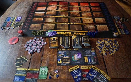 Homeland Board Game Monopolis Homeland Base Tabletop, Board and Card Game