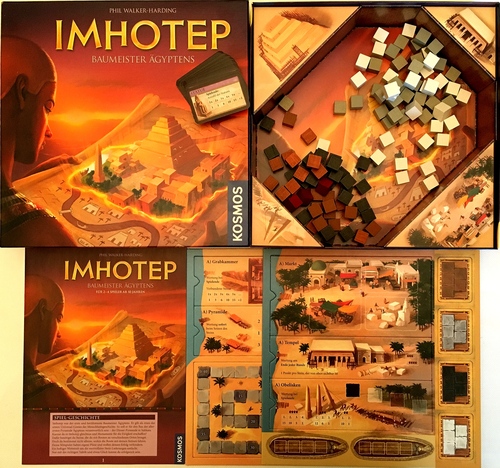 Imhotep Board Game Monopolis Imhotep Base Tabletop, Board and Card Game