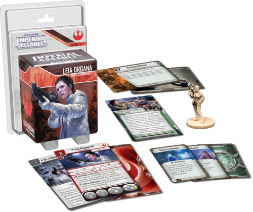 Imperial Assault Expansion Ally Pack Leia Organa Monopolis Imperial Assault Leia Organa Expansion Tabletop, Board and Card Game