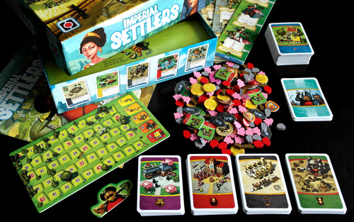 Monopolis Imperial Settlers Base Tabletop, Board and Card Game