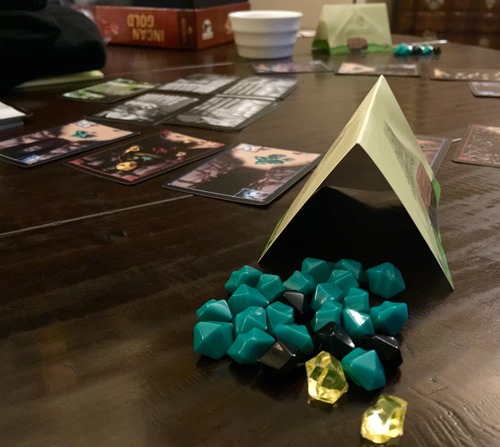 Incan Gold Board Game Monopolis Incan Gold Base Tabletop, Board and Card Game