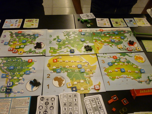 Inhabit the Earth Board Game Monopolis Inhabit the Earth Base Tabletop, Board and Card Game