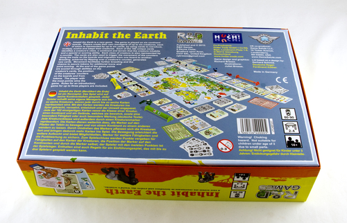 Inhabit the Earth Board Game Monopolis Inhabit the Earth Base Tabletop, Board and Card Game