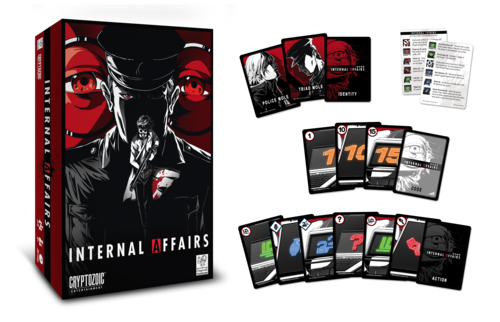 Monopolis Internal Affairs Base Tabletop, Board and Card Game