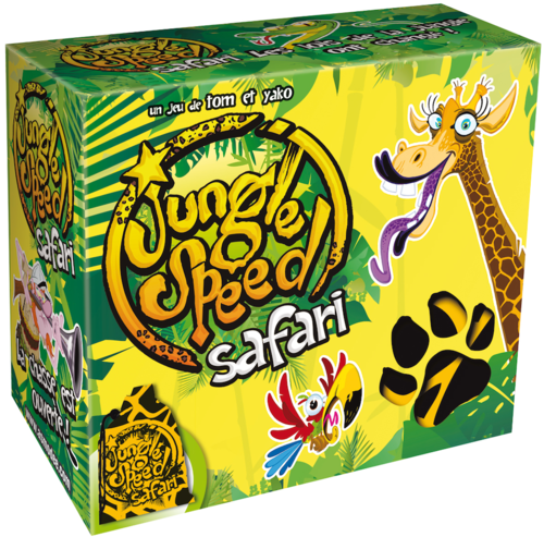 Monopolis Jungle Speed Safari Base Tabletop, Board and Card Game