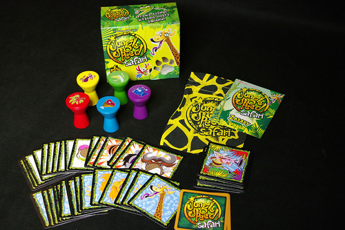 Monopolis Jungle Speed Safari Base Tabletop, Board and Card Game