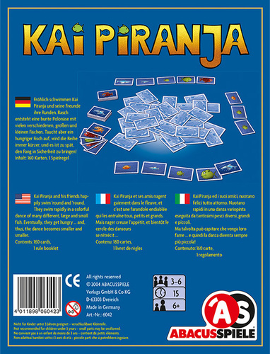 Kai Piranja Card Game Monopolis Kai Piranja Base Tabletop, Board and Card Game