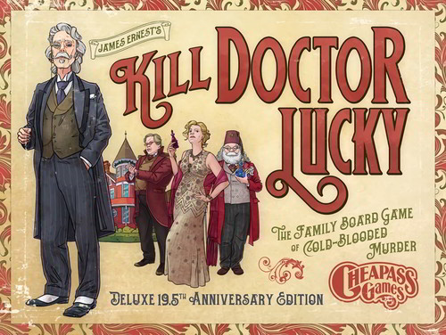 Monopolis Kill Doctor Lucky Base Tabletop, Board and Card Game