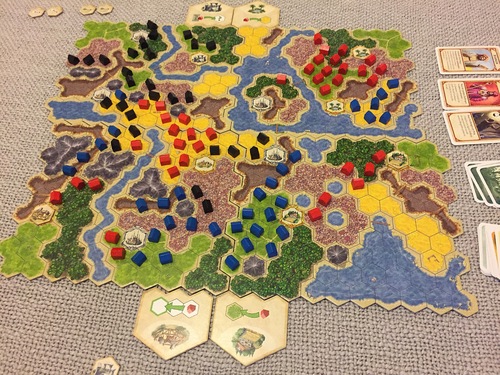 Kingdom Builder board game Monopolis Kingdom Builder Base Tabletop, Board and Card Game