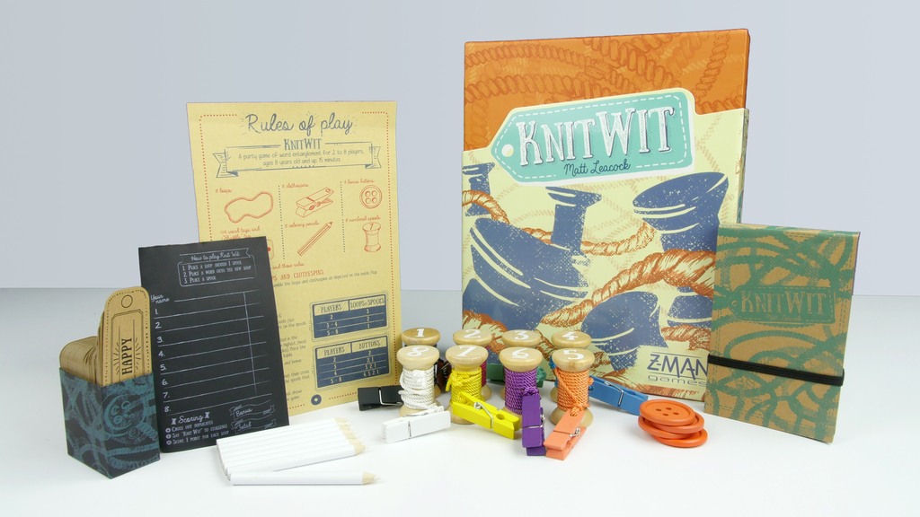 Knit Wit Board Game Monopolis Knit Wit Base Tabletop, Board and Card Game