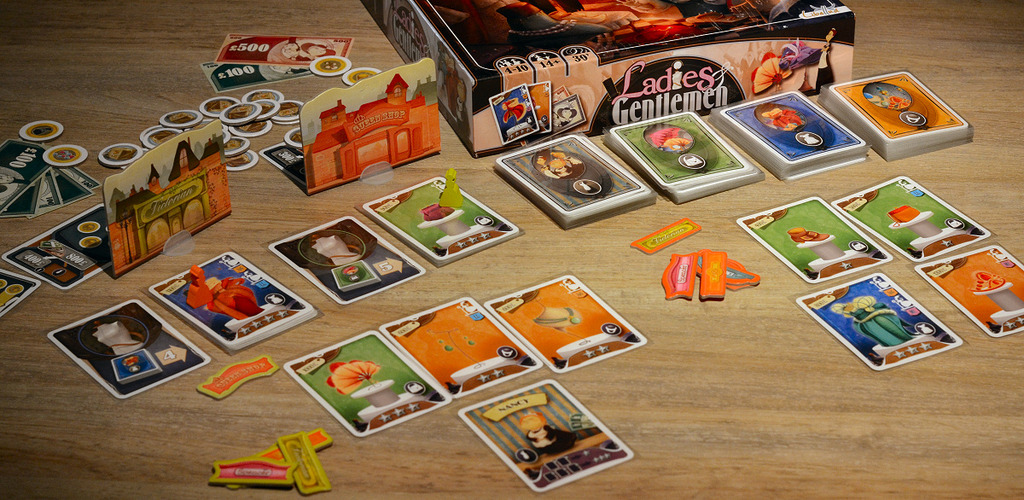 Monopolis Ladies and Gentlemen Base Tabletop, Board and Card Game