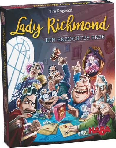 Monopolis Lady Richmond Base Tabletop, Board and Card Game