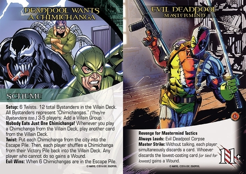 Legendary: Deadpool Expansion Monopolis Legendary: Deadpool Expansion Tabletop, Board and Card Game