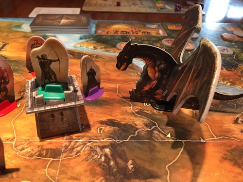 Monopolis Legend of Andor Base Tabletop, Board and Card Game