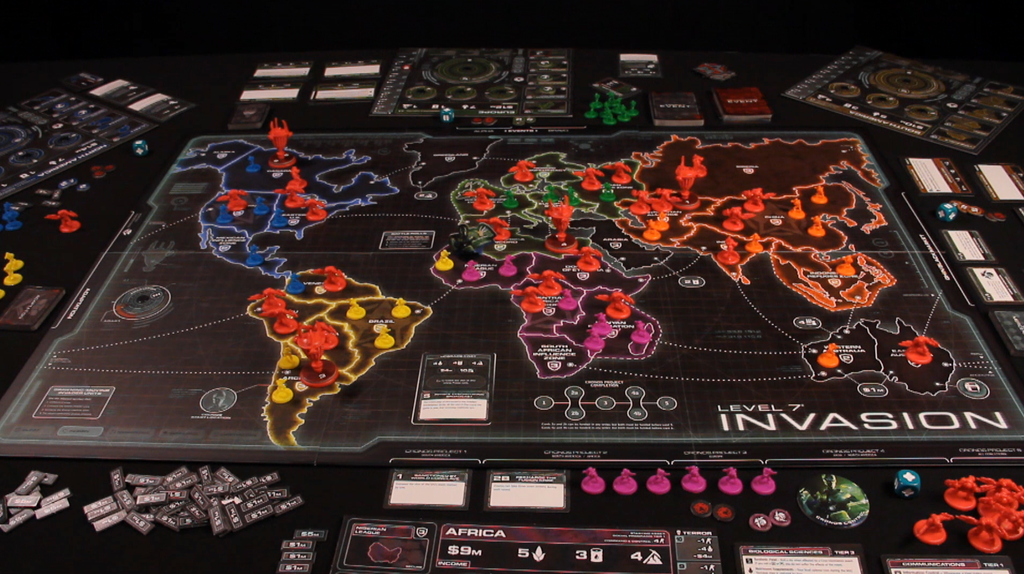 Level 7 Invasion Board Game Monopolis Level 7 Invasion Base Tabletop, Board and Card Game