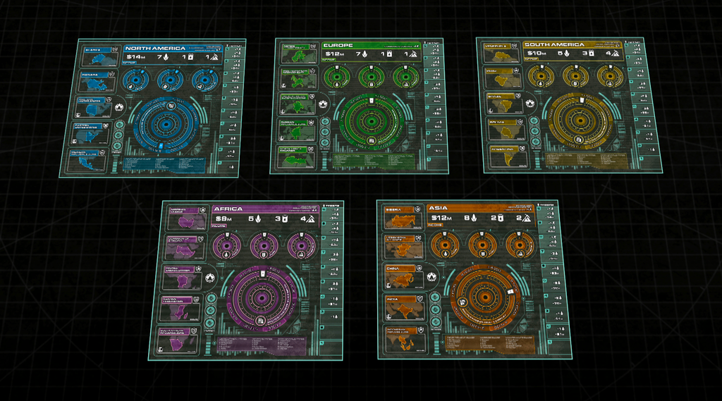 Level 7 Invasion Board Game Monopolis Level 7 Invasion Base Tabletop, Board and Card Game