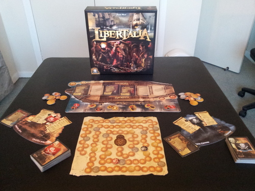 Libertalia board game Monopolis Libertalia Base Tabletop, Board and Card Game
