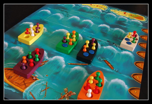 Monopolis Lifeboats Base Tabletop, Board and Card Game