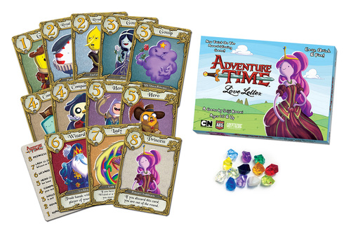 Love Letter Adventure Time Monopolis Love Letter Adventure Time Base Tabletop, Board and Card Game