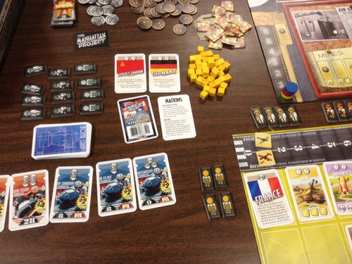 Monopolis Manhattan Project Base Tabletop, Board and Card Game