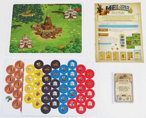 Melee Board Game Monopolis Melee Base Tabletop, Board and Card Game