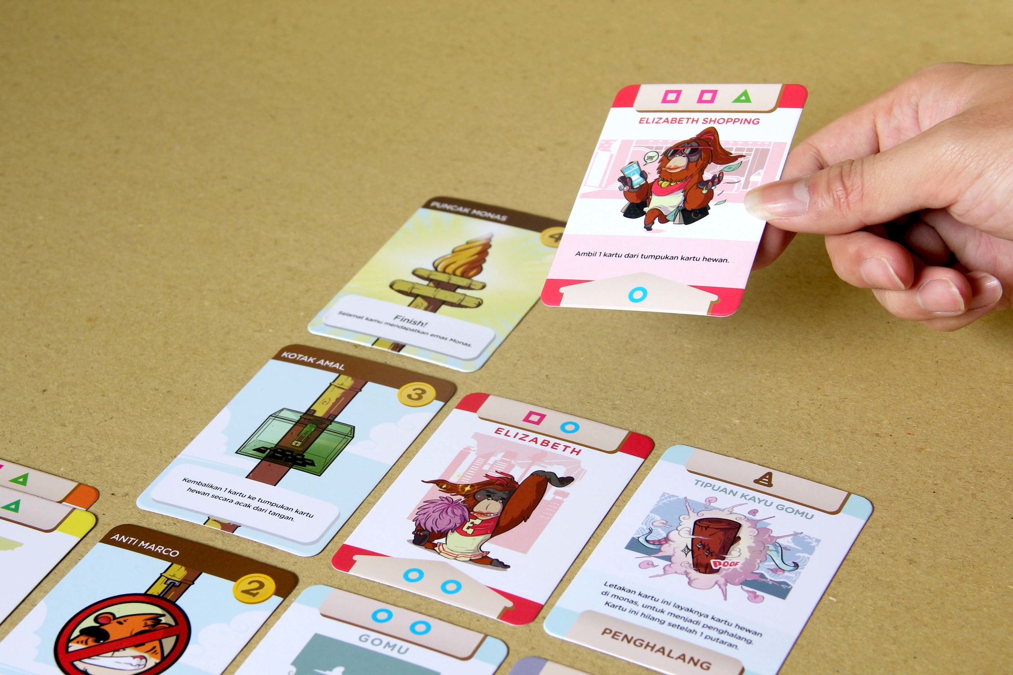 Monas Rush Board Game Monopolis Monas Rush Base Tabletop, Board and Card Game