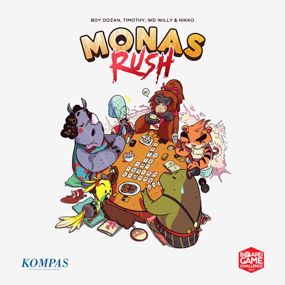 Monas Rush Board Game Monopolis Monas Rush Base Tabletop, Board and Card Game