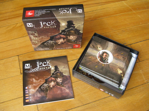 Mr. Jack Pocket Board Game Monopolis Mr. Jack Pocket Base Tabletop, Board and Card Game