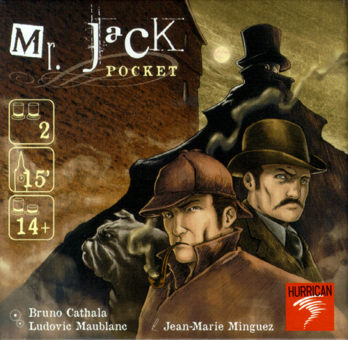 Mr. Jack Pocket Board Game Monopolis Mr. Jack Pocket Base Tabletop, Board and Card Game