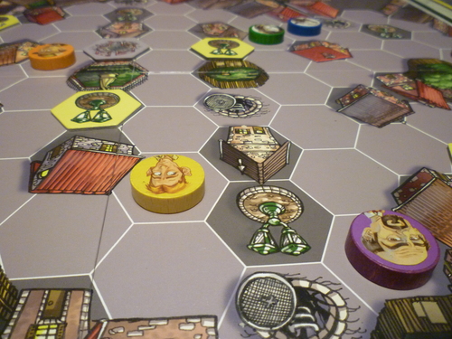 Monopolis Mr. Jack Base Tabletop, Board and Card Game