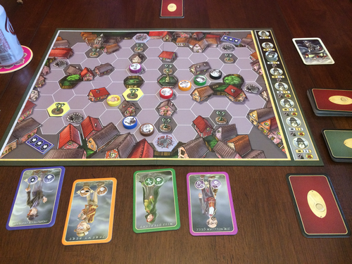 Monopolis Mr. Jack Base Tabletop, Board and Card Game