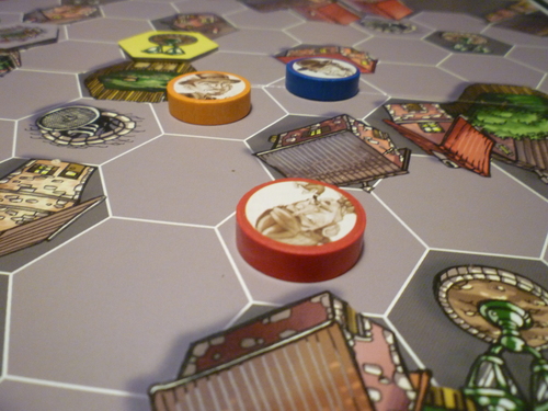 Monopolis Mr. Jack Base Tabletop, Board and Card Game