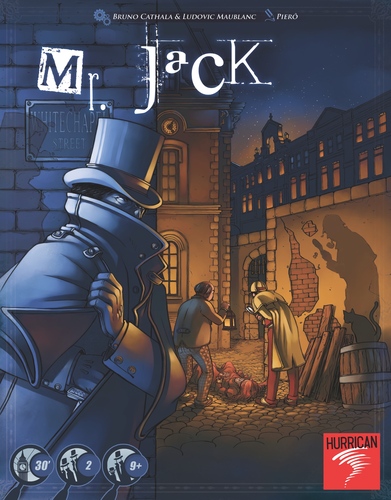 Monopolis Mr. Jack Base Tabletop, Board and Card Game
