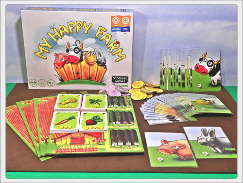My Happy Farm Board Game Monopolis my Happy Farm Base Tabletop, Board and Card Game