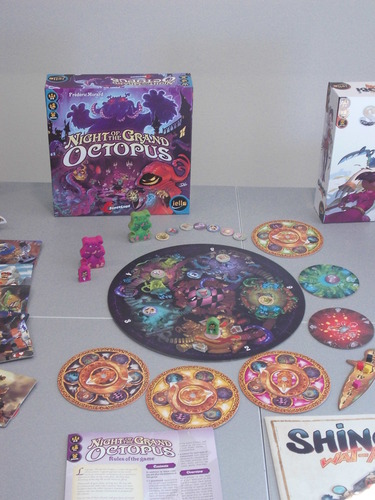 Monopolis Night of the Grand Octopus Base Tabletop, Board and Card Game