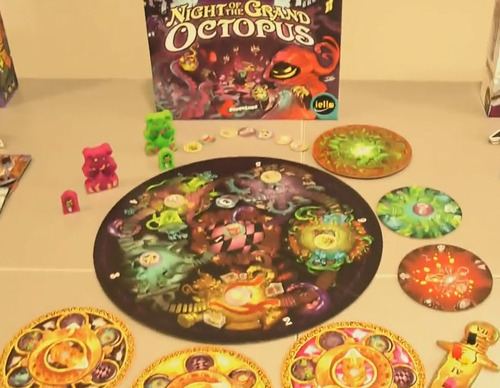 Monopolis Night of the Grand Octopus Base Tabletop, Board and Card Game