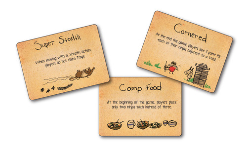 Monopolis Ninja Camp Base Tabletop, Board and Card Game