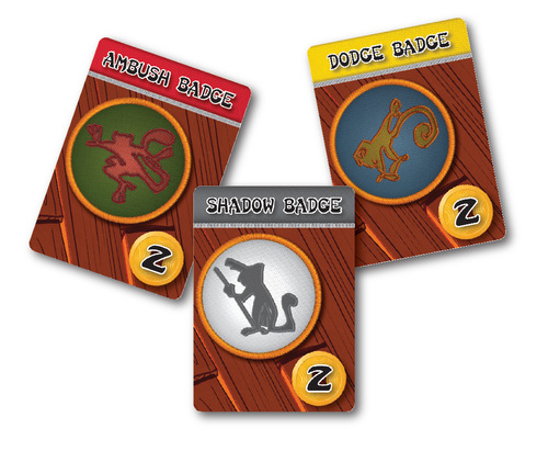 Monopolis Ninja Camp Base Tabletop, Board and Card Game