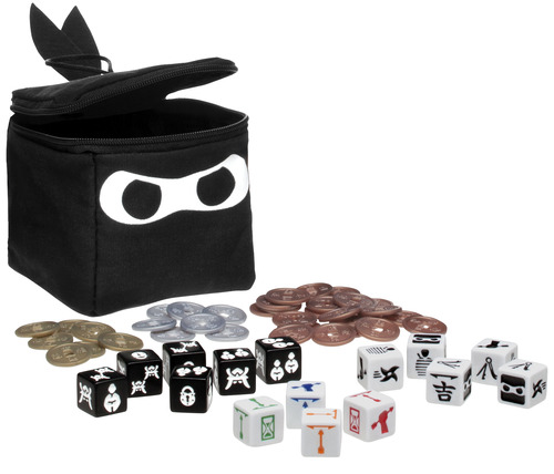 Ninja Dice Board Game Monopolis Ninja Dice Base Tabletop, Board and Card Game