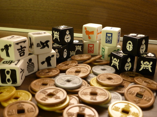 Ninja Dice Board Game Monopolis Ninja Dice Base Tabletop, Board and Card Game