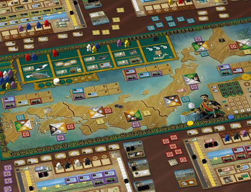 Monopolis Nippon Base Tabletop, Board and Card Game