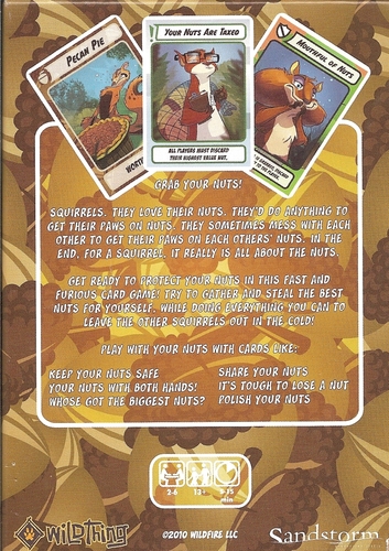 Monopolis Nuts Base Tabletop, Board and Card Game